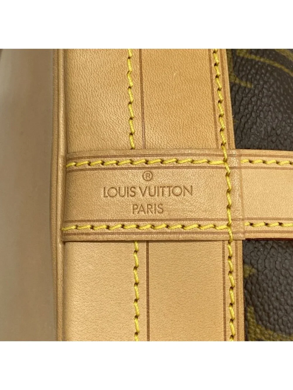 Louis Vuitton Shoulder Bag Monogram Noe Brown